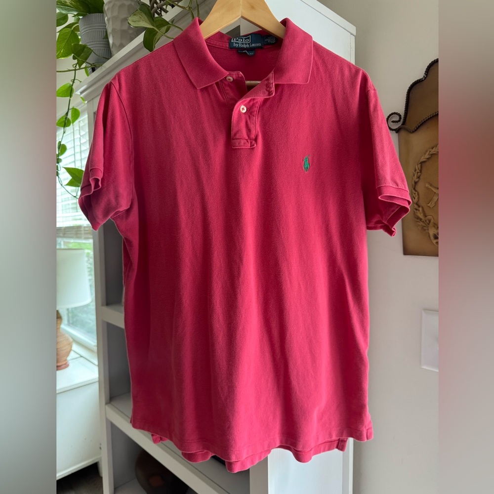 Ralph Lauren Classic Pink Polo Shirt